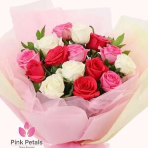 pink roses bouquet