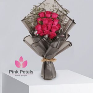 pink roses bouquet
