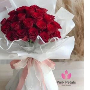 pink roses bouquet