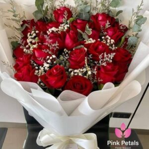 pink roses bouquet