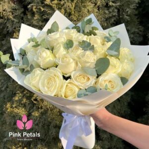 pink roses bouquet